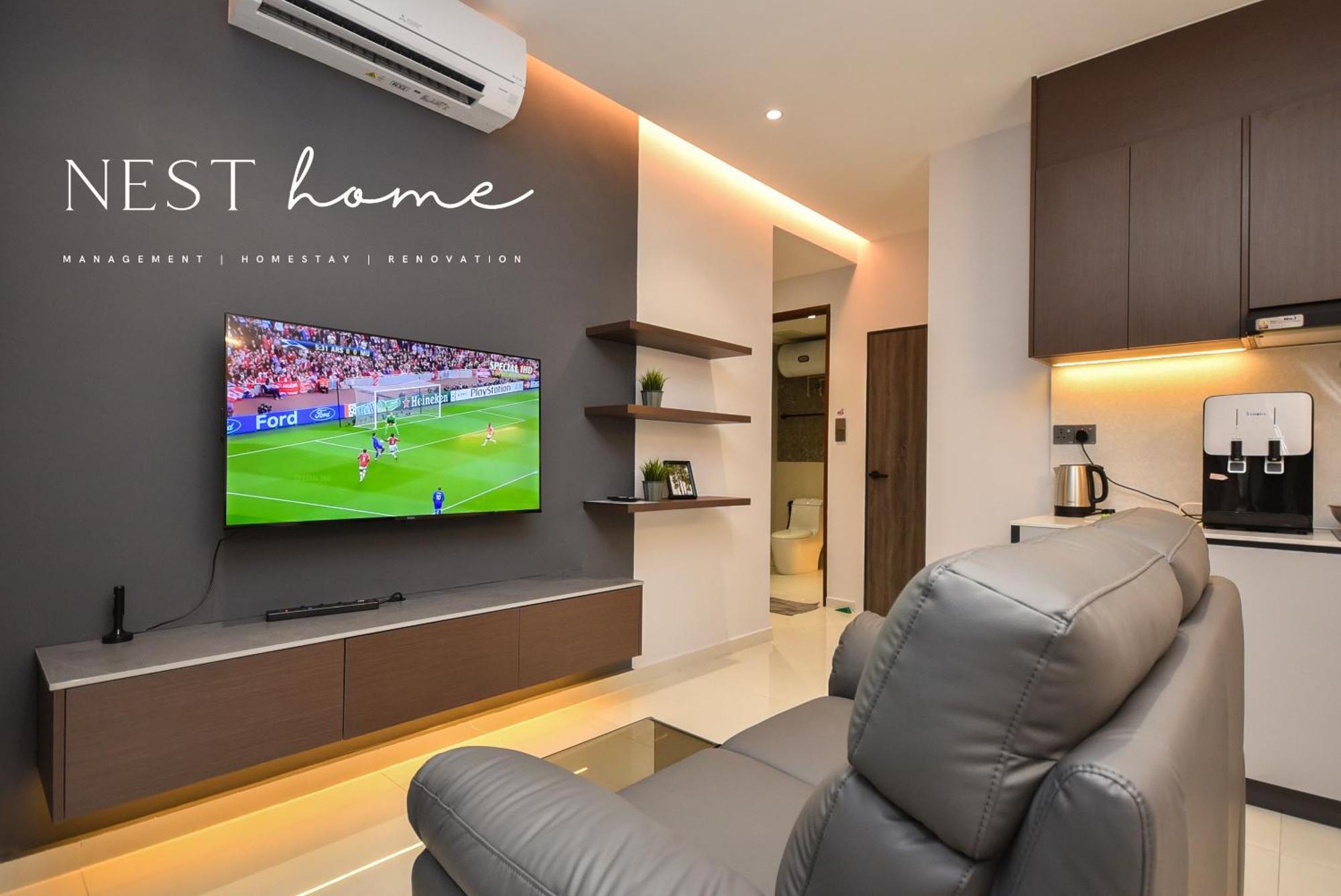 Country Garden Seaview Suite By Nest Home At Danga Bay Johor Bahru Exteriör bild