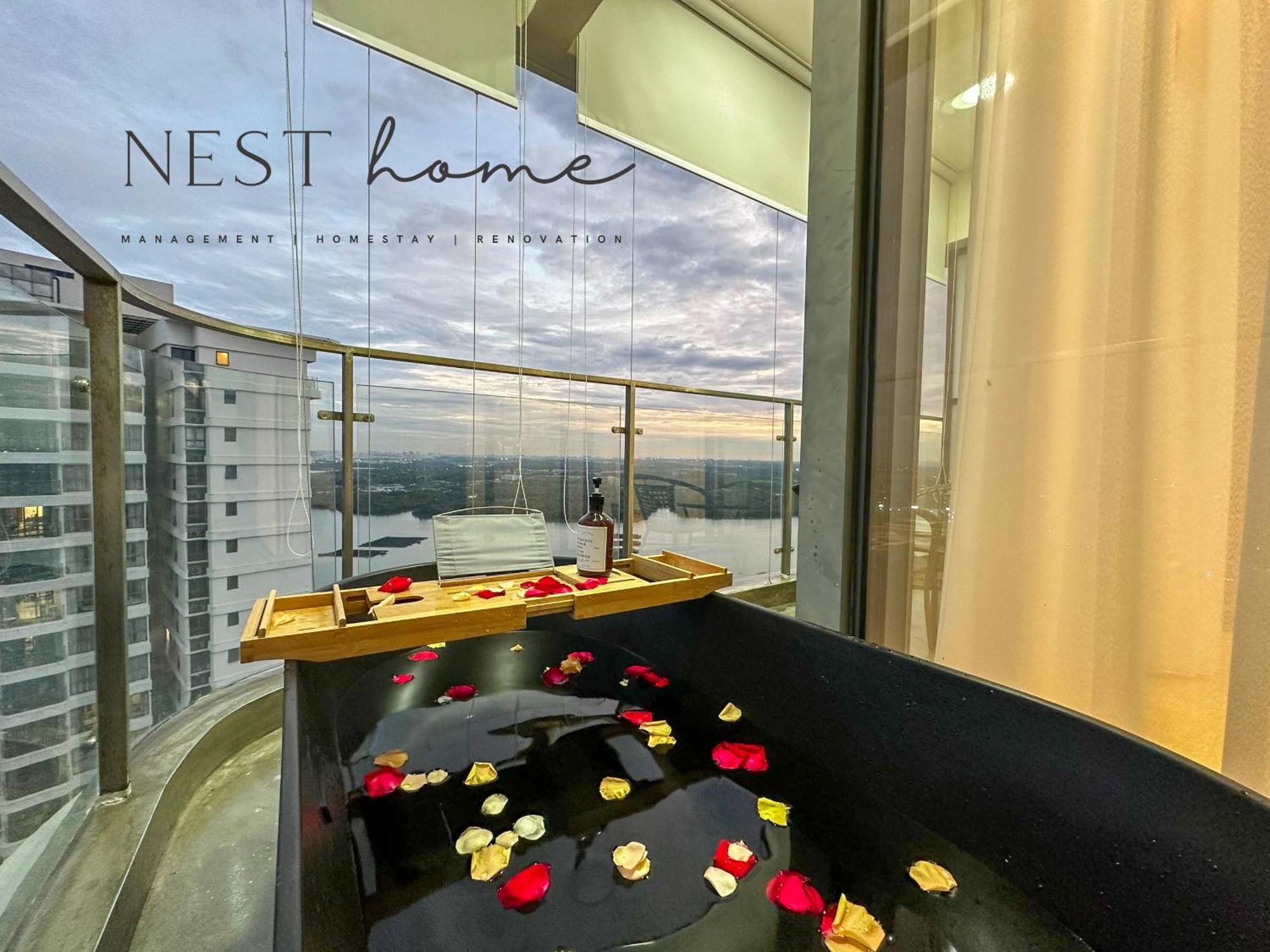 Country Garden Seaview Suite By Nest Home At Danga Bay Johor Bahru Exteriör bild