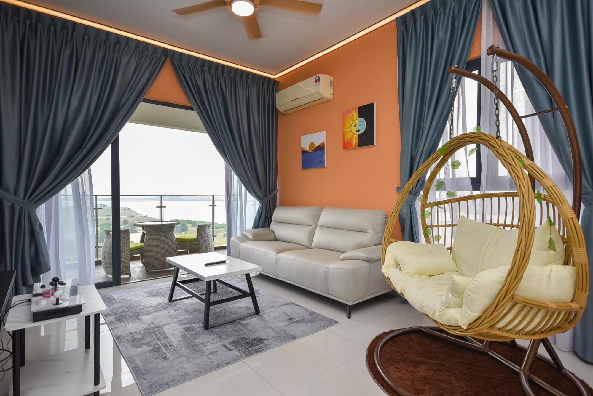 Country Garden Seaview Suite By Nest Home At Danga Bay Johor Bahru Exteriör bild