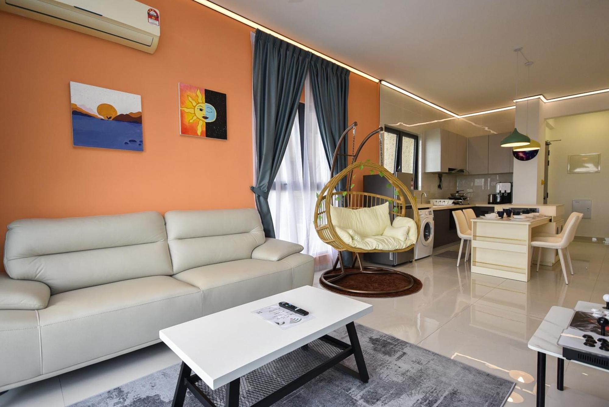 Country Garden Seaview Suite By Nest Home At Danga Bay Johor Bahru Exteriör bild