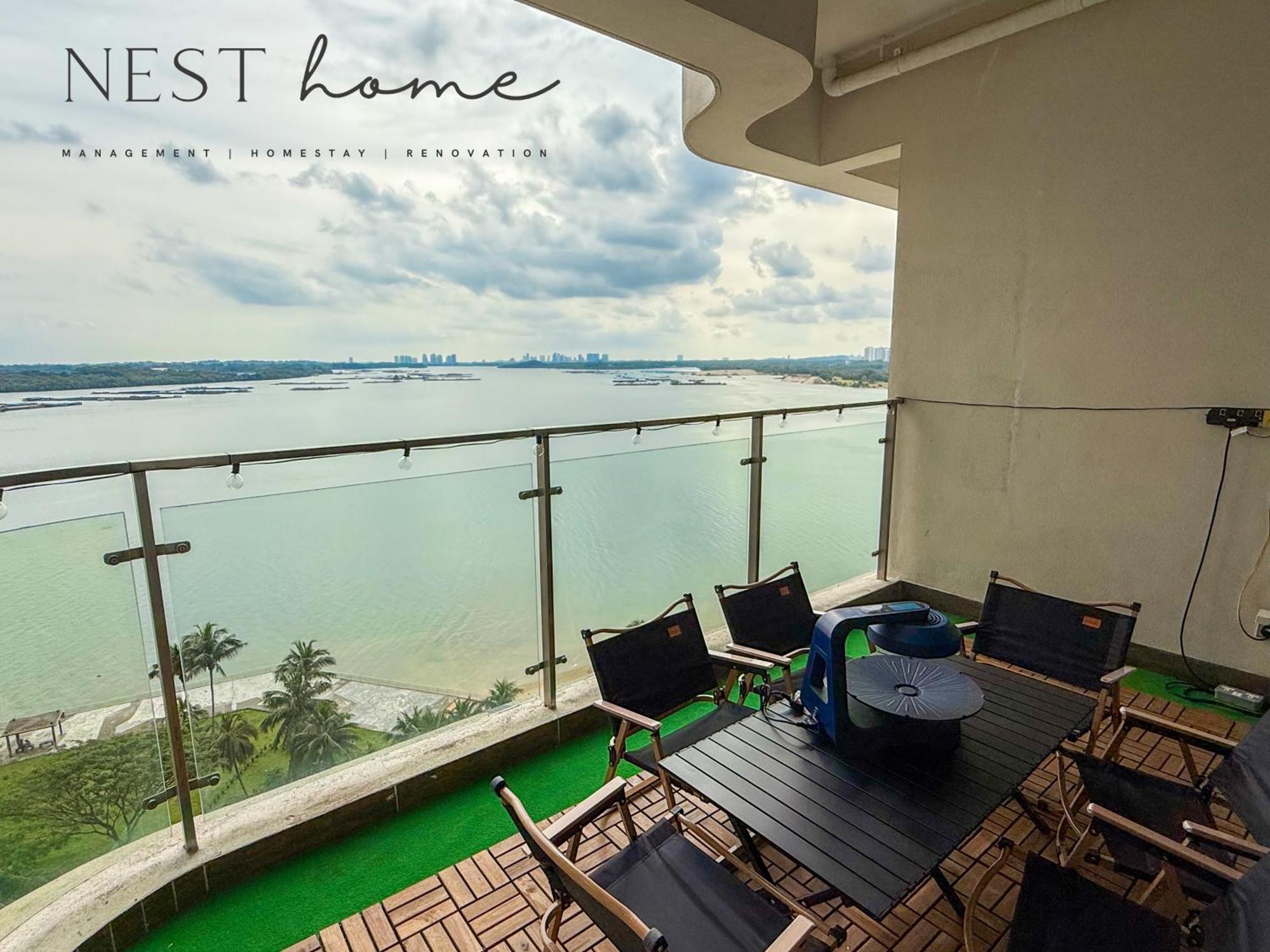 Country Garden Seaview Suite By Nest Home At Danga Bay Johor Bahru Exteriör bild